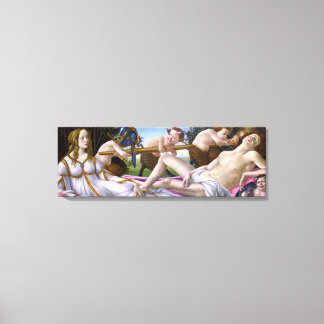 Venusと火星by Botticelli - Canvas キャンバスプリント