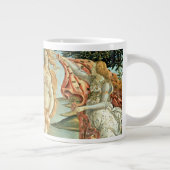 Venusの誕生c.1485 （キャンバス上のテンペラ） ジャンボコーヒーマグカップ (右)