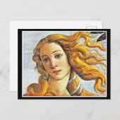 Venusポストカードの誕生絵画ボッティチェリ ポストカード (正面/裏面)