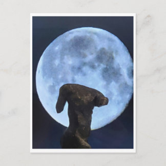 Venus and the Moon ポストカード