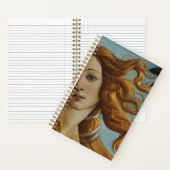Venus Botticelli Journalの誕生 | Ethereal ノートブック (内側)