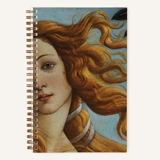 Venus Botticelli Journalの誕生 | Ethereal ノートブック (正面)