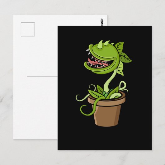 Venus Fly Trap Plant Gift Men Carnivorous Plants ポストカード (正面/裏面)