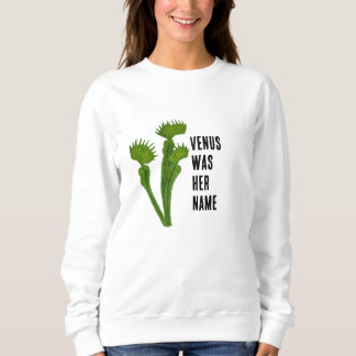 Venus Flytrap feminist sweatshirt スウェットシャツ