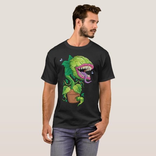 Venus Flytrap Monster Carnivorous Plant Carnivore  Tシャツ (正面フル)