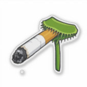 Venus Flytrap Plant With Cig シール (正面)