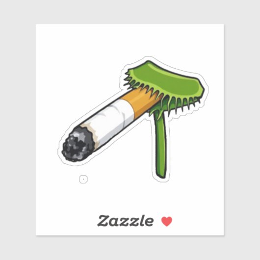 Venus Flytrap Plant With Cig シール (シート)