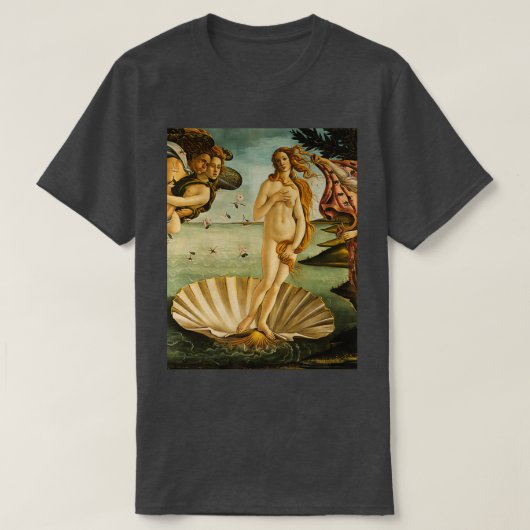 Venus Nascita di Venereの誕生by Sandro Bot Tシャツ (デザイン正面)