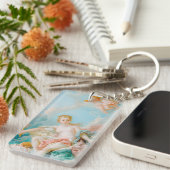 Venus on the Waves by Fransois Boucher キーホルダー (正面右)