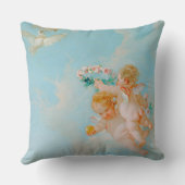 Venus on the Waves by Fransois Boucher クッション (裏面)