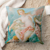 Venus on the Waves by Fransois Boucher クッション (ブランケット)