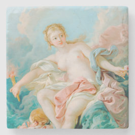 Venus on the Waves by Fransois Boucher ストーンコースター