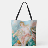 Venus on the Waves by Fransois Boucher トートバッグ (裏面)