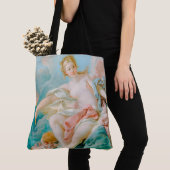 Venus on the Waves by Fransois Boucher トートバッグ (クローズアップ)