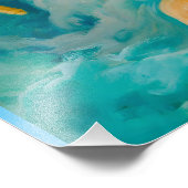 Venus on the Waves by Fransois Boucher フォトプリント (角)