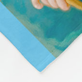 Venus on the Waves by Fransois Boucher フリースブランケット (角)