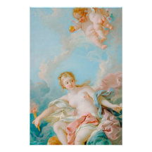 Venus on the Waves by Fransois Boucher