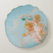 Venus on the Waves by Fransois Boucher ラウンドクッション (裏面)