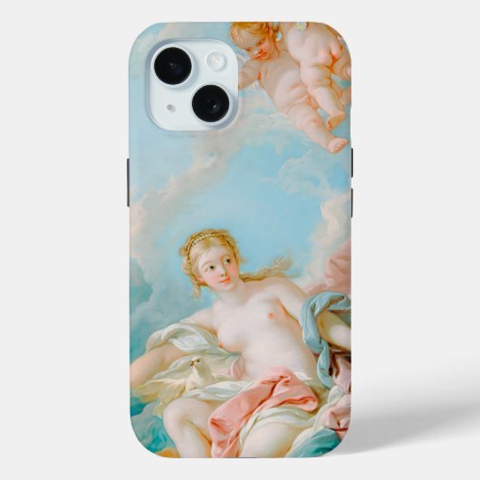 Venus on the Waves by Fransois Boucher Case-Mate iPhoneケース (裏面)