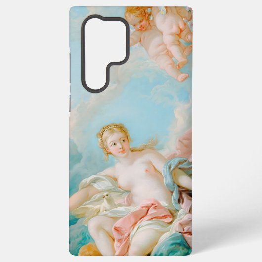 Venus on the Waves by Fransois Boucher Samsung Galaxyケース (裏面)