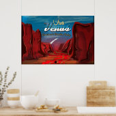 Venus Vintage Posterを訪れる ポスター (キッチン)
