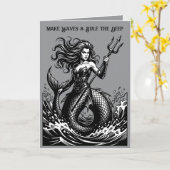 Vepar Siren of the Infernal Seas Illustration カード (黄色い花)