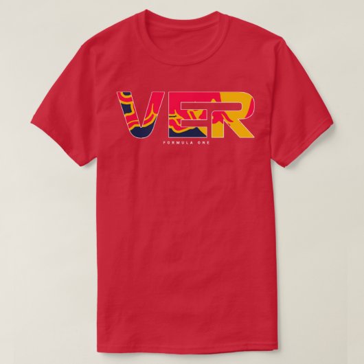 VERヴェルスタペン選手権 Tシャツ (デザイン正面)