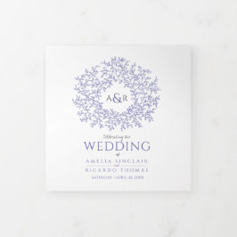 Ver periモノグラムの芸術物語の献身的な結婚作品 三つ折りプログラム