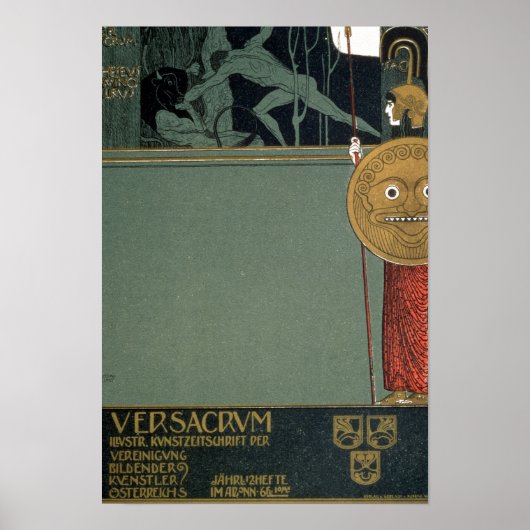 Ver Sacrumの表紙の日記 ポスター (正面)