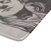 「Ver Sacrum」からの女性のスケッチ（モーザー） カッティングボード (角)