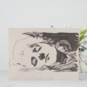 「Ver Sacrum」からの女性のスケッチ（モーザー） カード (スタンド正面)