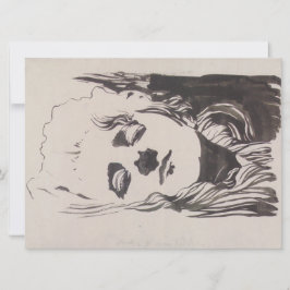 「Ver Sacrum」からの女性のスケッチ（モーザー） カード