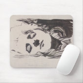 「Ver Sacrum」からの女性のスケッチ(モーザー) マウスパッド (マウス)