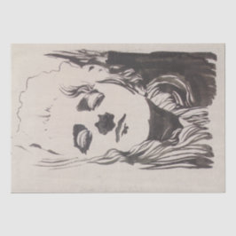 「Ver Sacrum」からの女性のスケッチ（モーザー） 薄葉紙