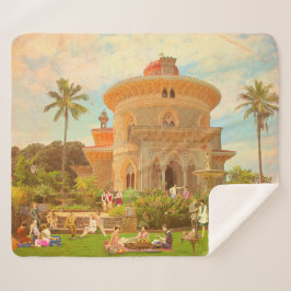 Veran de 1934 em Monserrate （シントラ – ポルトガル） シェルパブランケット