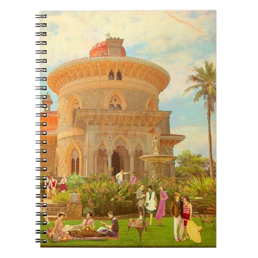 Veran de 1934 em Monserrate （シントラ – ポルトガル） ノートブック (正面)