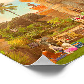 Veran de 1934 em Monserrate （シントラ – ポルトガル） ポスター (角)