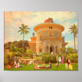 Veran de 1934 em Monserrate （シントラ – ポルトガル） ポスター