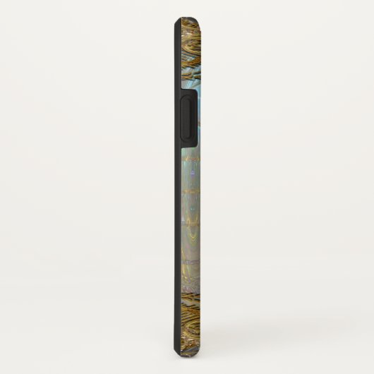 Veraspeeceのバロック式のかわいらしいモノグラム Case-Mate iPhoneケース (裏面/右)