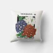 Verbenaシードパケットラベル クッション (裏面)