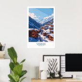 Verbier旅行ポスター1 ポスター (ホームオフィス)