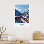 Verbier旅行ポスター1 ポスター (キッチン)