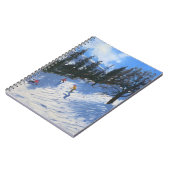 Verbier 2010年春のスキーヤー ノートブック (左側)