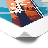 Verbier Print Switzerland 1 ポスター (角)