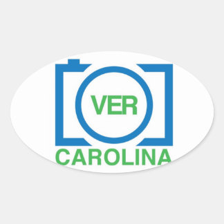 VerCarolinaシール 楕円形シール
