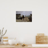 Vercingetorix before Caesar, 52 BC, 1886 ポスター (キッチン)