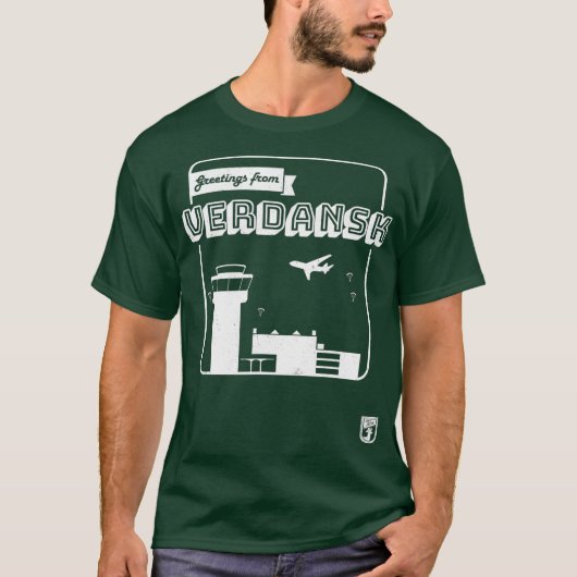 Verdansk Gaming Mens Womensからのご挨拶 Tシャツ (正面)