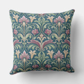 Verdant Reverie Floral クッション (裏面)