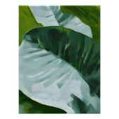 Verdant Tapestry: A Close up at Lush 葉 フォトプリント (正面)