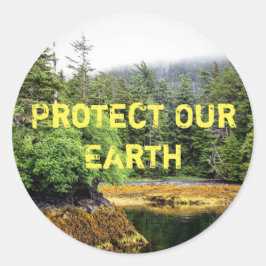 Verdant Viewsステッカー ラウンドシール